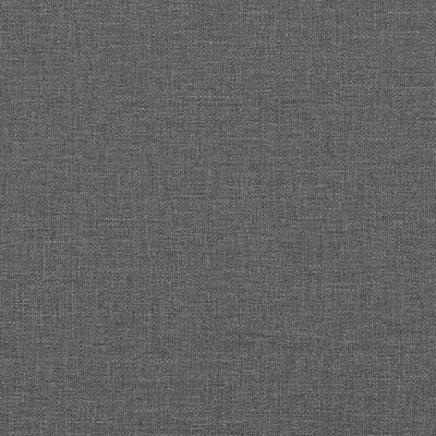 vidaXL 3-personers Chesterfield-sofa stof mørkegrå
