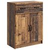 vidaXL Sideboard Gammelt tr&aelig; 66 x 34,5 x 87 cm Konstrueret tr&aelig;