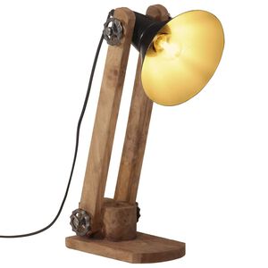 vidaXL skrivebordslampe 25 W 23x13x52 cm E27 sort