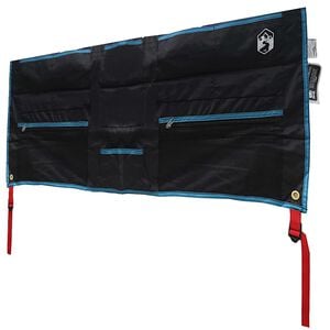 vidaXL Opbevaringspose med opbevaring Sort og Bl&aring; 98 x 47 cm oxford
