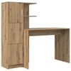 vidaXL Bord Artisan Egetr&aelig; 133,5 x 50 x 124 cm 2 stk.