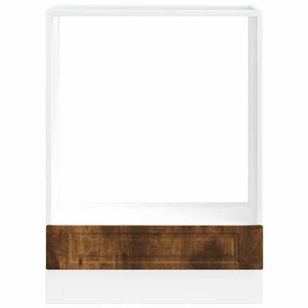 vidaXL Ovnskab Porto røget eg konstrueret træ