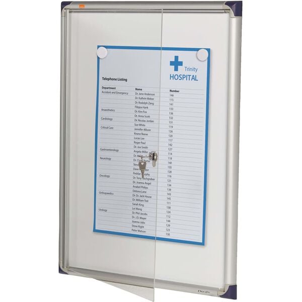 Nobo magnetisk displayboks glas