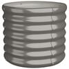 vidaXL plantekrukke 40x40x36 cm galvaniseret st&aring;l gr&aring;