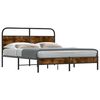 vidaXL sengeramme 160x200 cm uden madras konstrueret tr&aelig; r&oslash;get eg