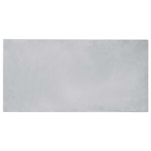 vidaXL Faux Kanin Pels T&aelig;ppe Olite Gr&aring; 100 x 200 cm Polyester