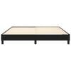 vidaXL Boxspring sengeramme 180x200 cm stof sort