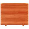 vidaXL plantekasse 90x60x72 cm massivt fyrretr&aelig; gyldenbrun