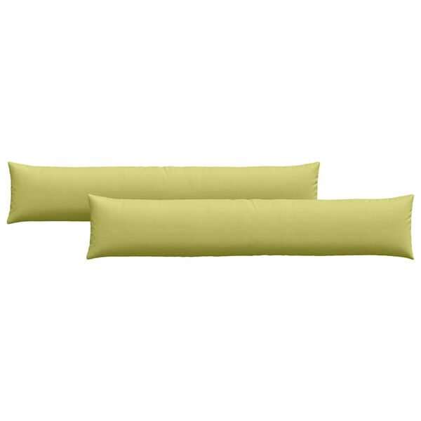vidaXL Sofapuder 2 pcs Lys gr&oslash;n 200 x 40 cm Stof