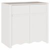vidaXL Sideboard Drammen Hvid 79 x 43 x 75.5 cm Massivt fyrretr&aelig;