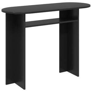 vidaXL Konsolbord Sort eg 100 x 39,5 x 75 cm Konstrueret tr&aelig;