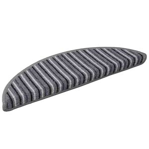 vidaXL Selvkl&aelig;bende Trappem&aring;tter 15 stk. 56 x 17 x 3 cm Non-Slip Gr&aring;