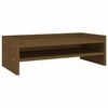 vidaXL sk&aelig;rmholder 50x24x16 cm massivt fyrretr&aelig; gyldenbrun