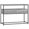 vidaXL konsolbord 100x40x75 cm konstrueret tr&aelig; gr&aring; sonoma-eg