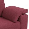 vidaXL Sofa 3 pcs Vindr&oslash;d 219 x 80 x 82 cm Linned-blandet stof