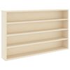 vidaXL V&aelig;gdisplaykasse V&aelig;gmonteret Beige 60 x 8,5 x 37 cm