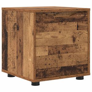 vidaXL Badev&aelig;relsesskab 40,5 x 40 x 44 cm Konstrueret tr&aelig; Gammelt tr&aelig;
