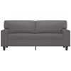 vidaXL 2-personers sofa 140 cm kunstl&aelig;der gr&aring;