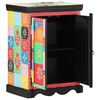 vidaXL Konsolbord med hylde med opbevaring Flerfarvet 50 x 30 x 70 cm