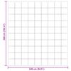 vidaXL Sommer dyne Quilting Lyser&oslash;d 240 x 260 cm Mikrofiber