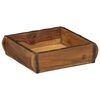 vidaXL Bakke Brun 29 x 31 x 10 cm Solid genbrugs tr&aelig;
