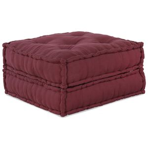vidaXL Modulsofa 2 pcs Bordeaux 140 x 70 x 36 cm Stof