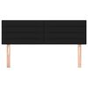 vidaXL sengegavle 2 stk. 72x5x78/88 cm stof sort