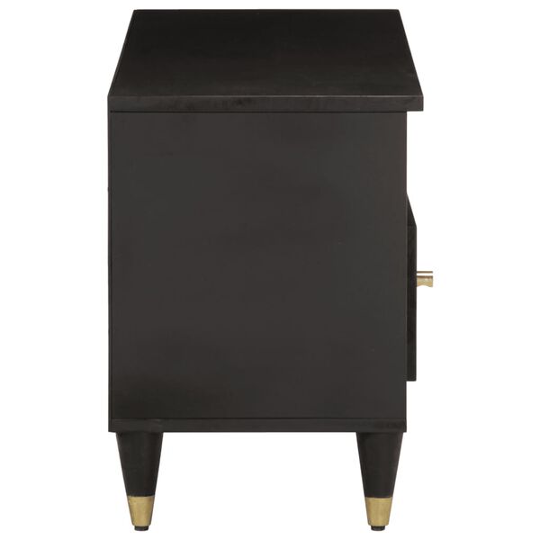 vidaXL tv-bord 100x33x46 cm massivt mangotr&aelig;