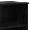 vidaXL Highboard med skuffe 3 pcs Sort eg Konstrueret tr&aelig;