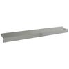 vidaXL Pl&aelig;nekant 20 pcs 100 x 10 x 8 cm St&aring;l S&oslash;lv