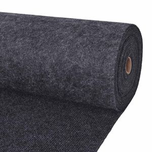 vidaXL T&aelig;ppe Antracit 1,2 x 20 m Polyester