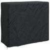 vidaXL Br&aelig;ndestabelafd&aelig;kning 61 x 122 x 106 cm 210D Oxford Stof Sort