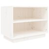 vidaXL skoreol 60x34x45 cm massivt fyrretr&aelig; hvid