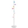 vidaXL stumtjener 172 cm pulverlakeret jern hvid