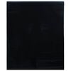 vidaXL vinduesfolie 45x500 cm PVC matteret sort