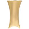 vidaXL borddug 2 stk. str&aelig;k 70 cm guldfarvet