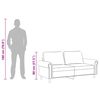 vidaXL 2-personers sofa 140 cm fl&oslash;jl vinr&oslash;d