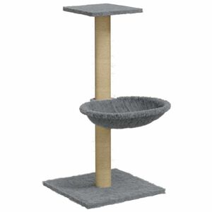 vidaXL kradsetr&aelig; med sisalkradsestolpe 74 cm lysegr&aring;