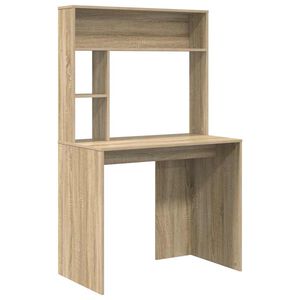 vidaXL Bord Sonoma eg 91 x 50 x 149 cm Konstrueret tr&aelig;