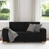 vidaXL 2-personers sofa sort 140 cm stof