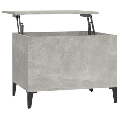 vidaXL sofabord 60x44,5x45 cm konstrueret træ betongrå