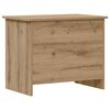 vidaXL Opbevaringskiste Artisan-eg 60 x 40 x 50 cm Konstrueret tr&aelig;