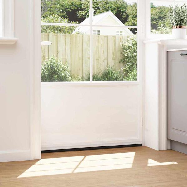 vidaXL Selvkl&aelig;bende d&oslash;rb&oslash;rstet&aelig;tninger 12 pcs Hvid 100 cm