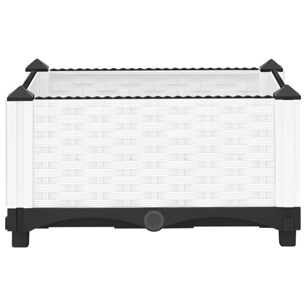 vidaXL højbed 40x40x23 cm polypropylen