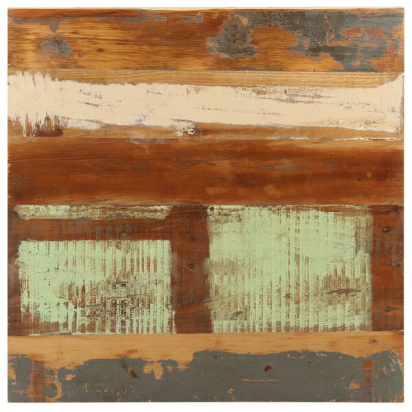 vidaXL bistrobord 50x50x75 cm firkantet massivt genbrugstræ