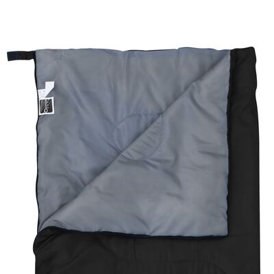 vidaXL sovepose til børn 670 g 15 °C rektangulær sort