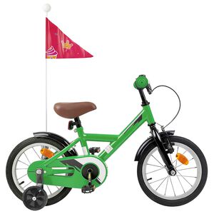 vidaXL B&oslash;rnecykel 12 tommer til 2-4 &aring;r gamle Gr&oslash;n