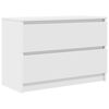 vidaXL tv-bord 80x35x54 cm konstrueret tr&aelig; hvid