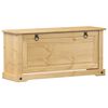 vidaXL skoskab Corona 99x32x47 cm massivt fyrretr&aelig;