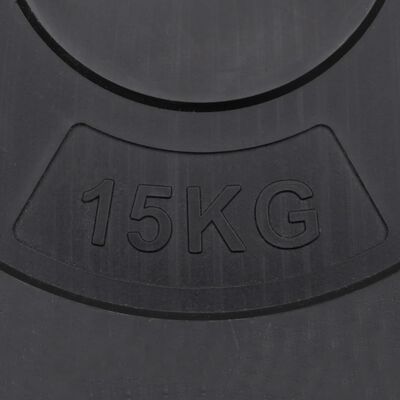 vidaXL vægtskiver 2 stk. 30 kg cement